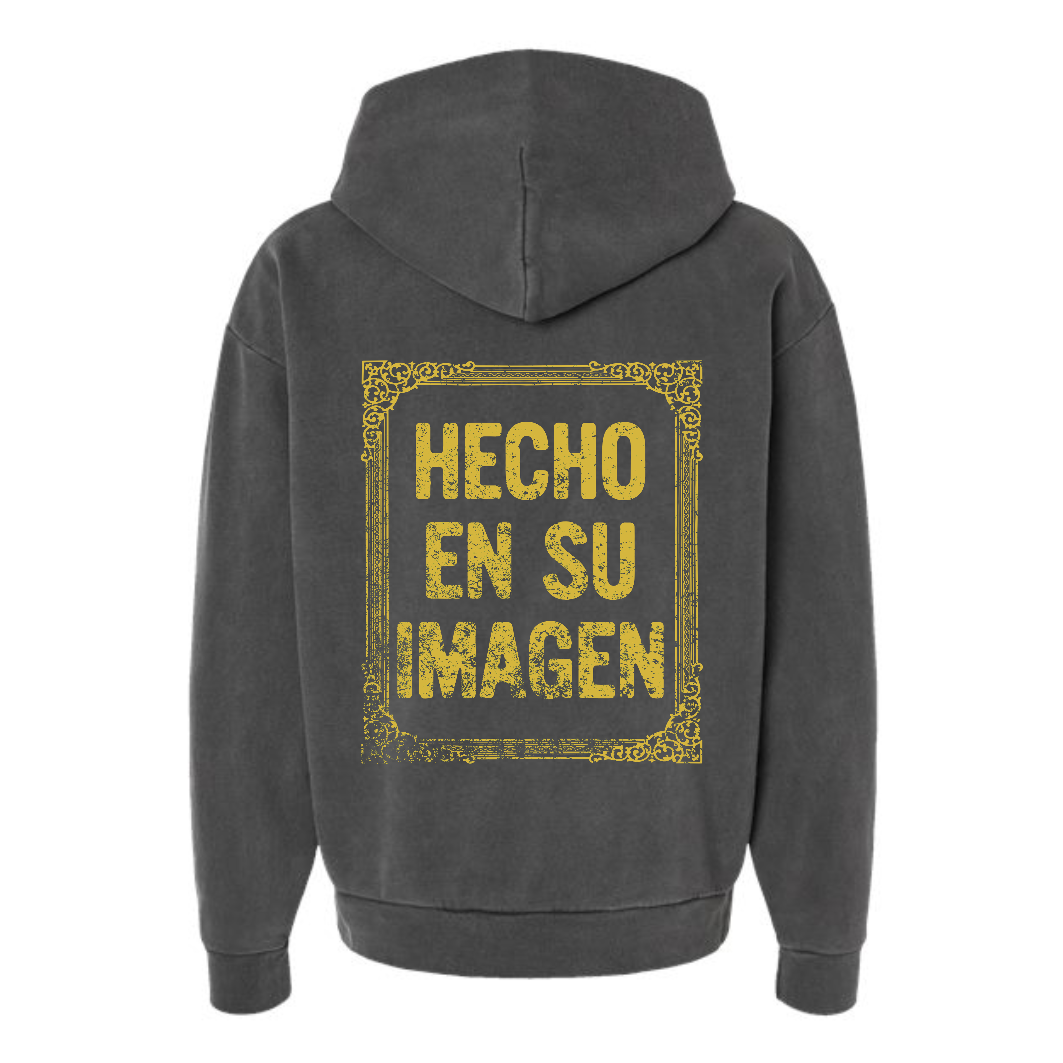 127 Faded Black Heavyweight Hoodie