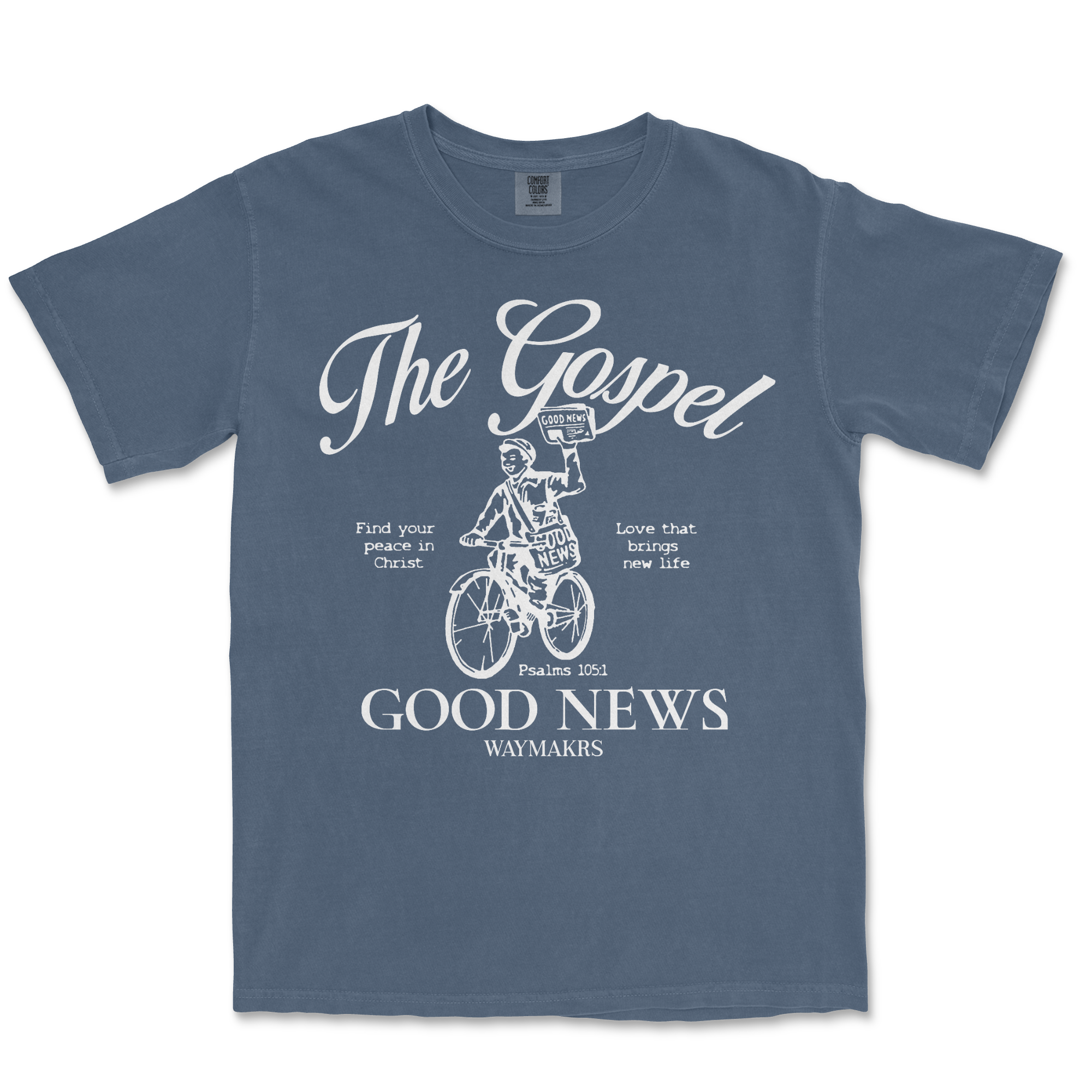 The Gospel Denim Tee