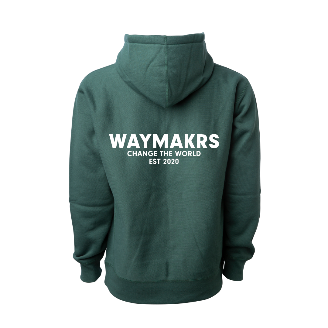 Waymakrs Green Hoodie