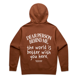 Dear Person Behind Me, Hoodie