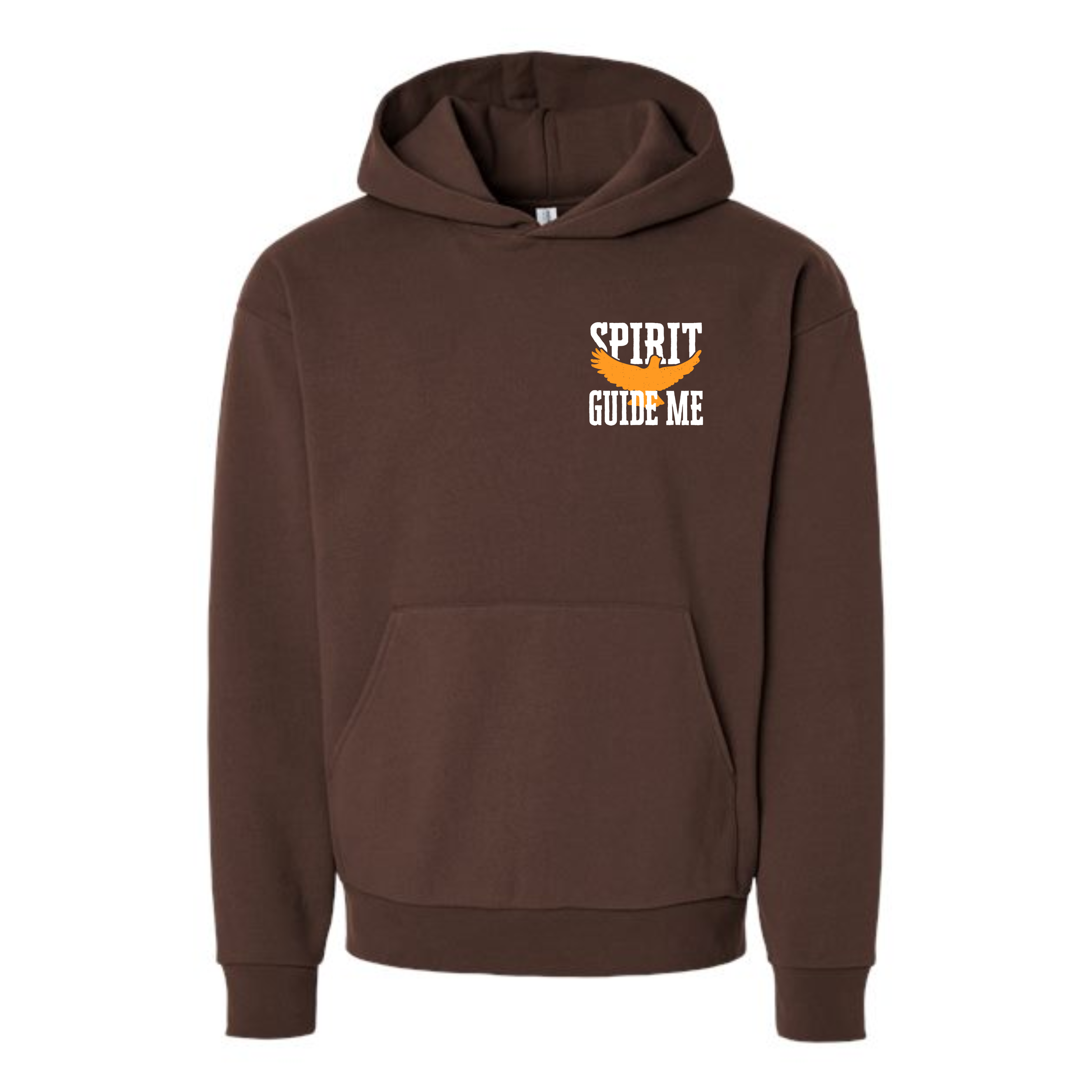 Holy Spirit Brown Heavyweight Hoodie