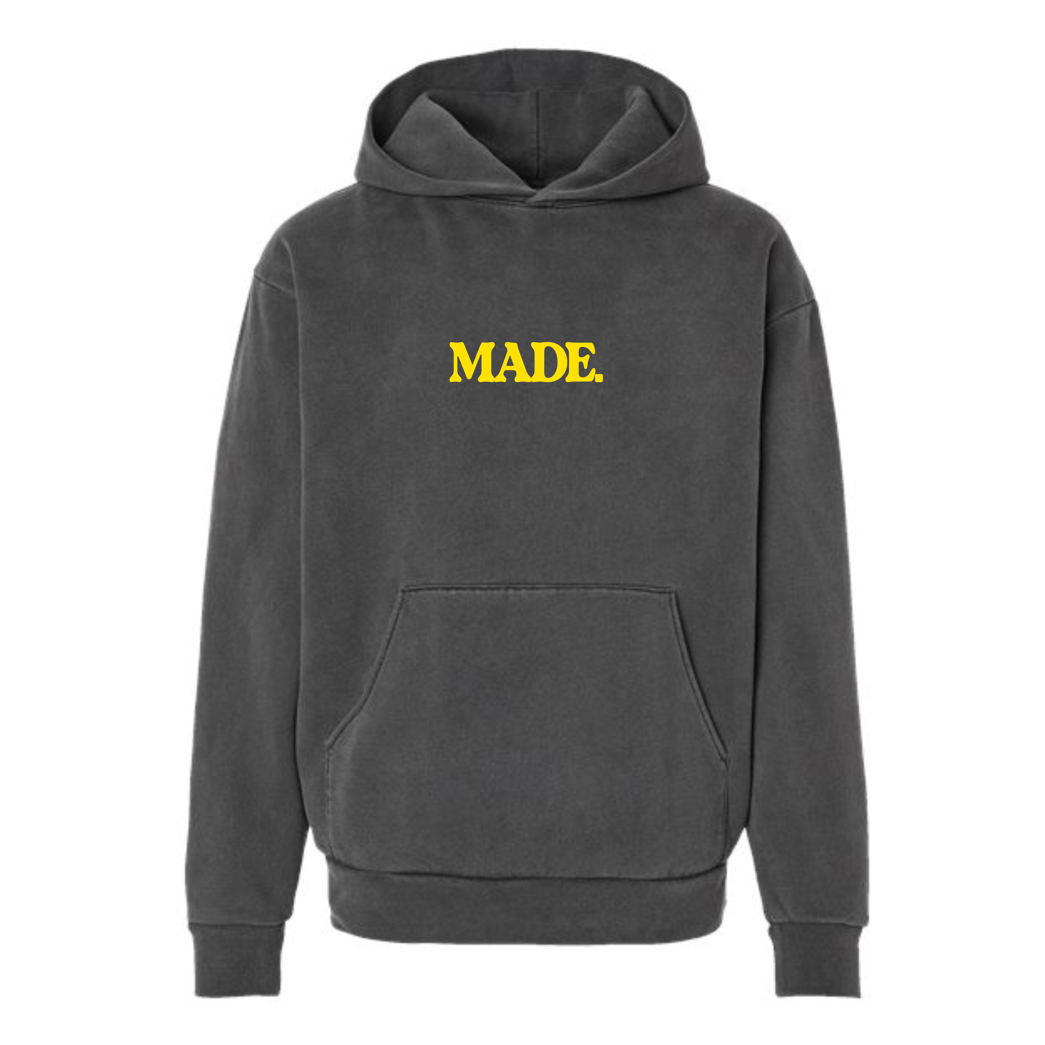 Made. Faded Grey Hoodie