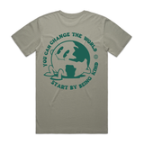 Start By Being Kind Tee- Faded Dust