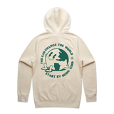 Start By Being Kind Hoodie- Off-white