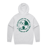 Start By Being Kind Hoodie- Grey Heather