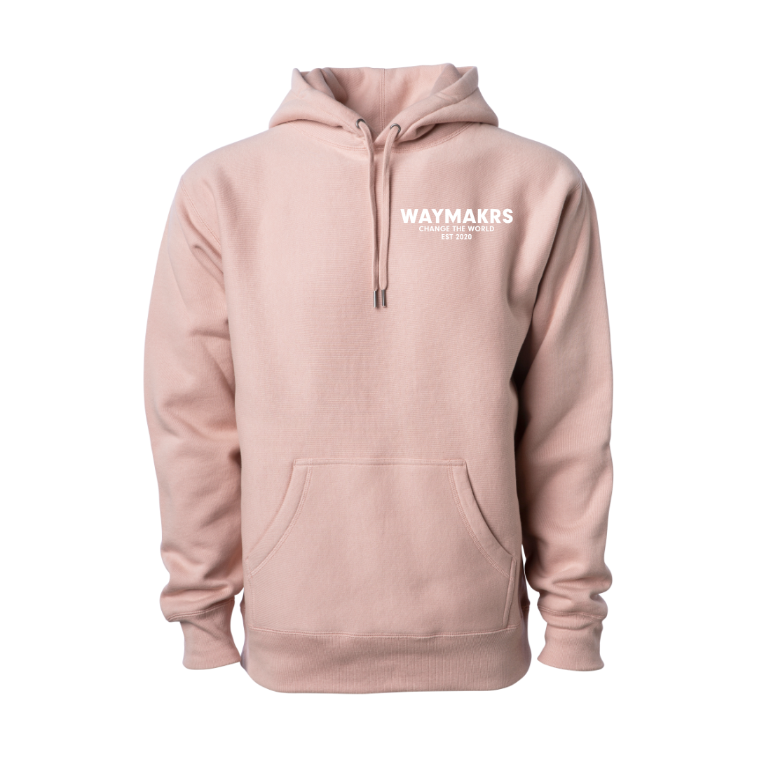 Waymakrs Dusty Pink Hoodie